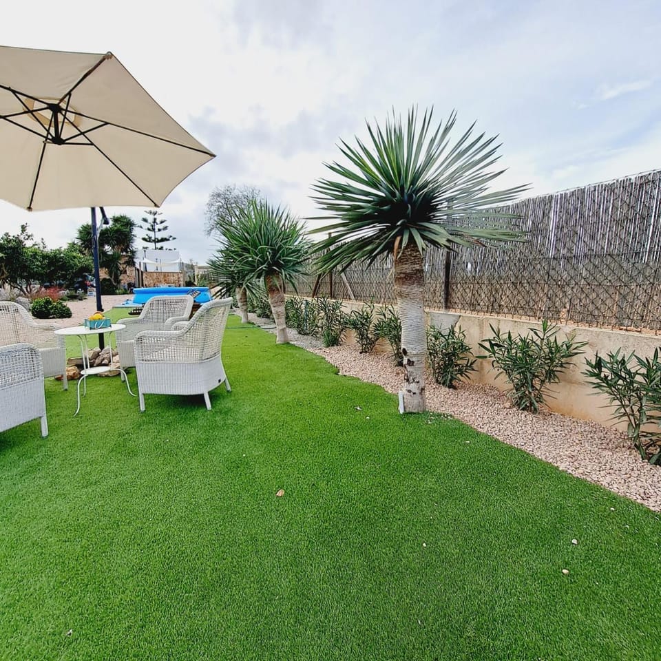 Property building, Garden view