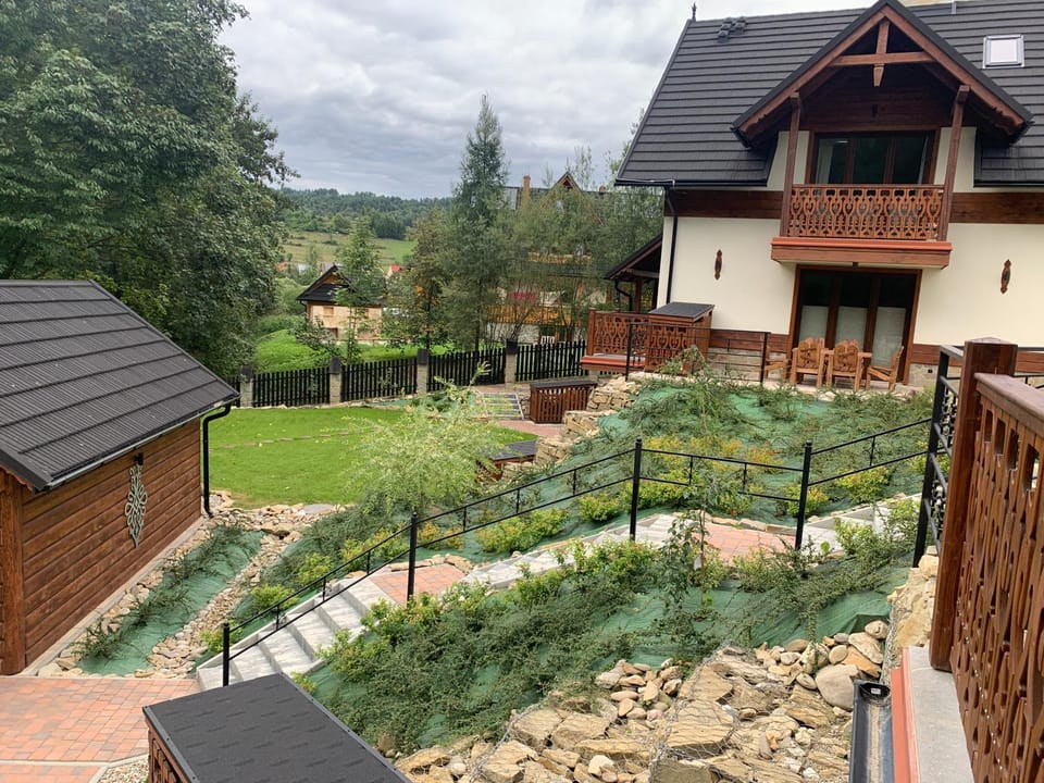 Natural landscape, Garden, Garden view