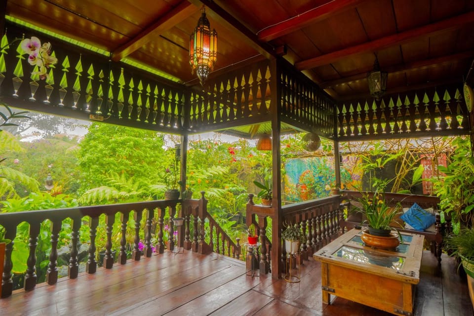 Patio, Patio, Spring, Day, Natural landscape, Garden, View (from property/room), Balcony/Terrace, Balcony/Terrace, Dining area, Garden view