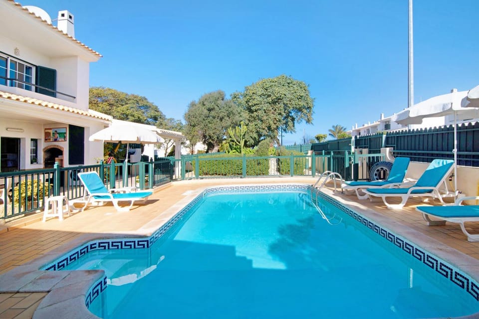 Property building, Living room, Swimming pool