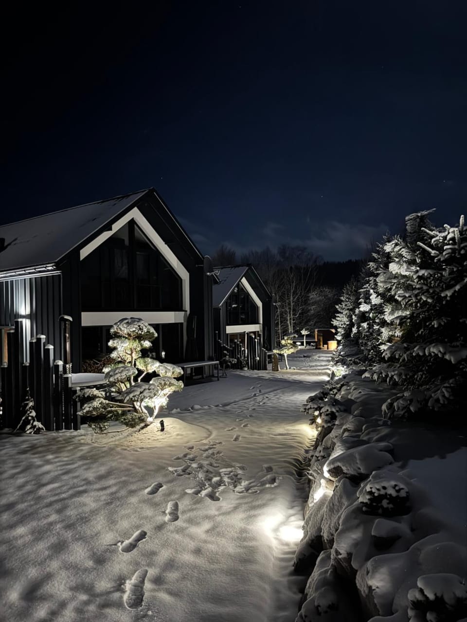 Property building, Winter