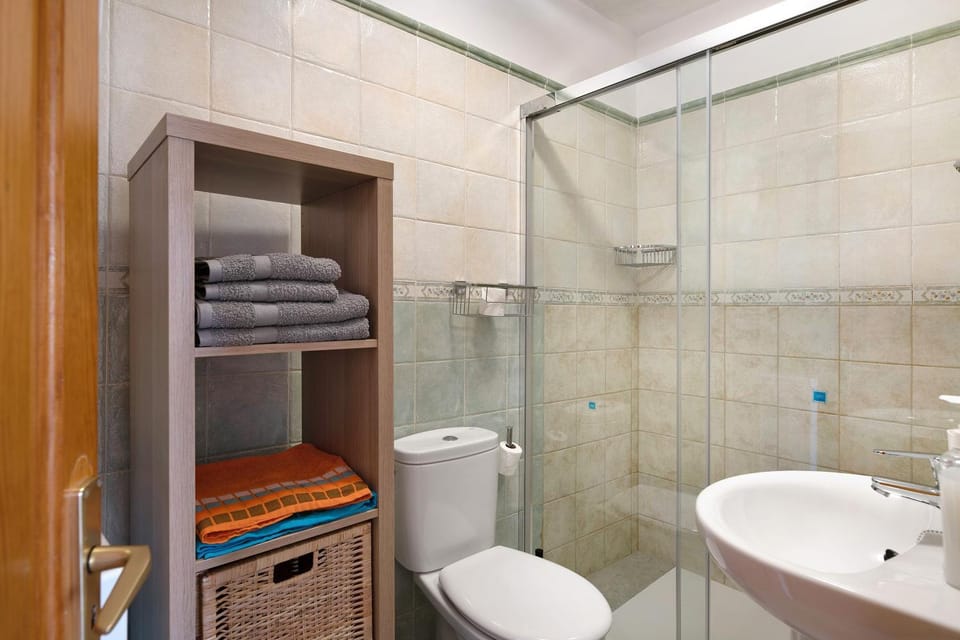 Bathroom, Living room
