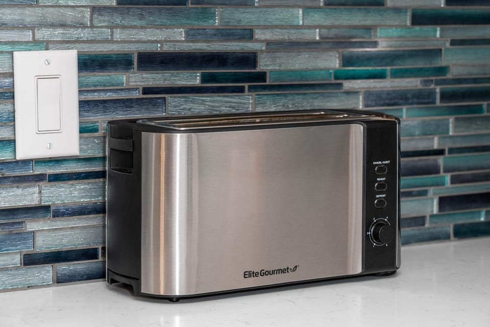 Kitchen or kitchenette, Decorative detail, toaster