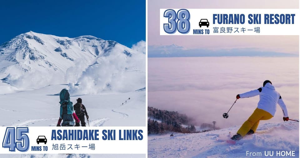 Winter, Skiing, Text overlay
