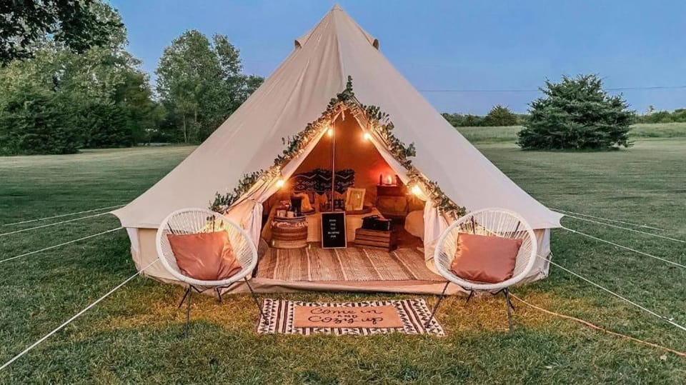 Rälla Camp - Öland Luxury tent in Kalmar County, Sweden