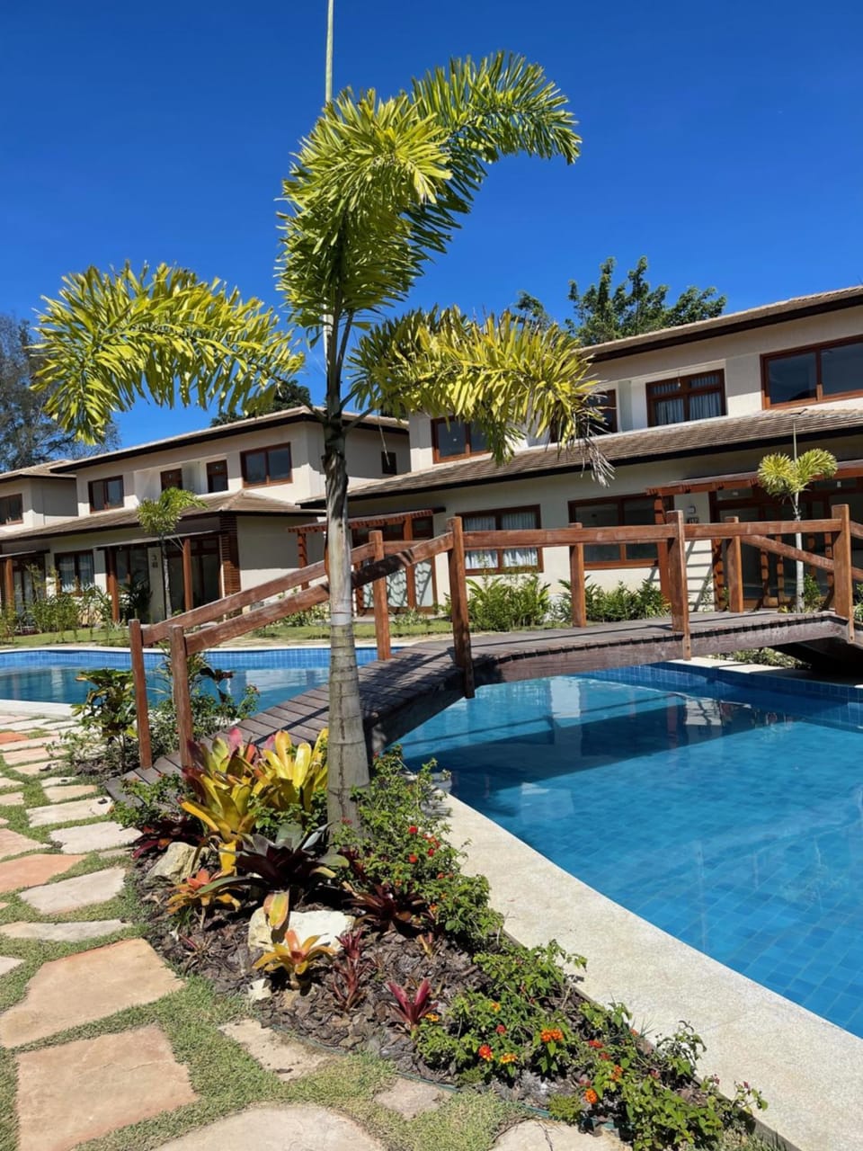 Property building, Day, Garden, Garden view, Pool view, Swimming pool
