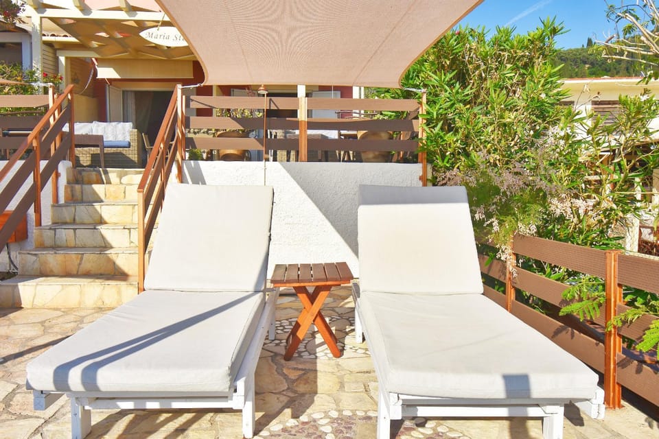 Glorious Sunset & Sea View Studio Mariastella 4 House in Saint Gordios beach