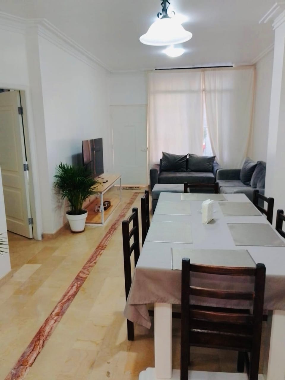 Living room, Dining area