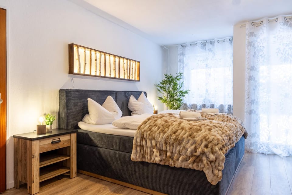 Bed, Bedroom