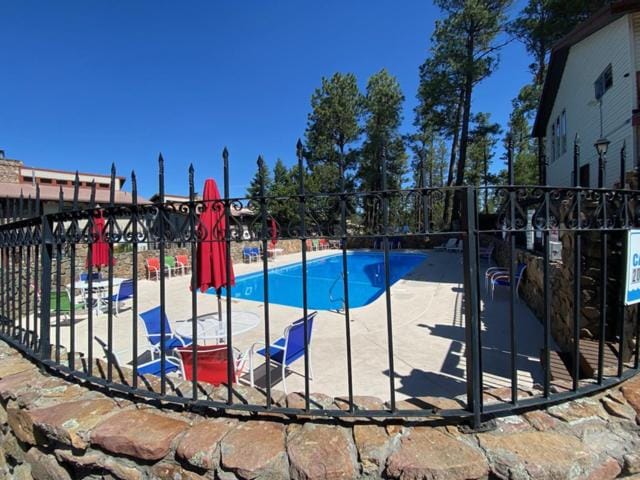 Patio, Natural landscape, Swimming pool