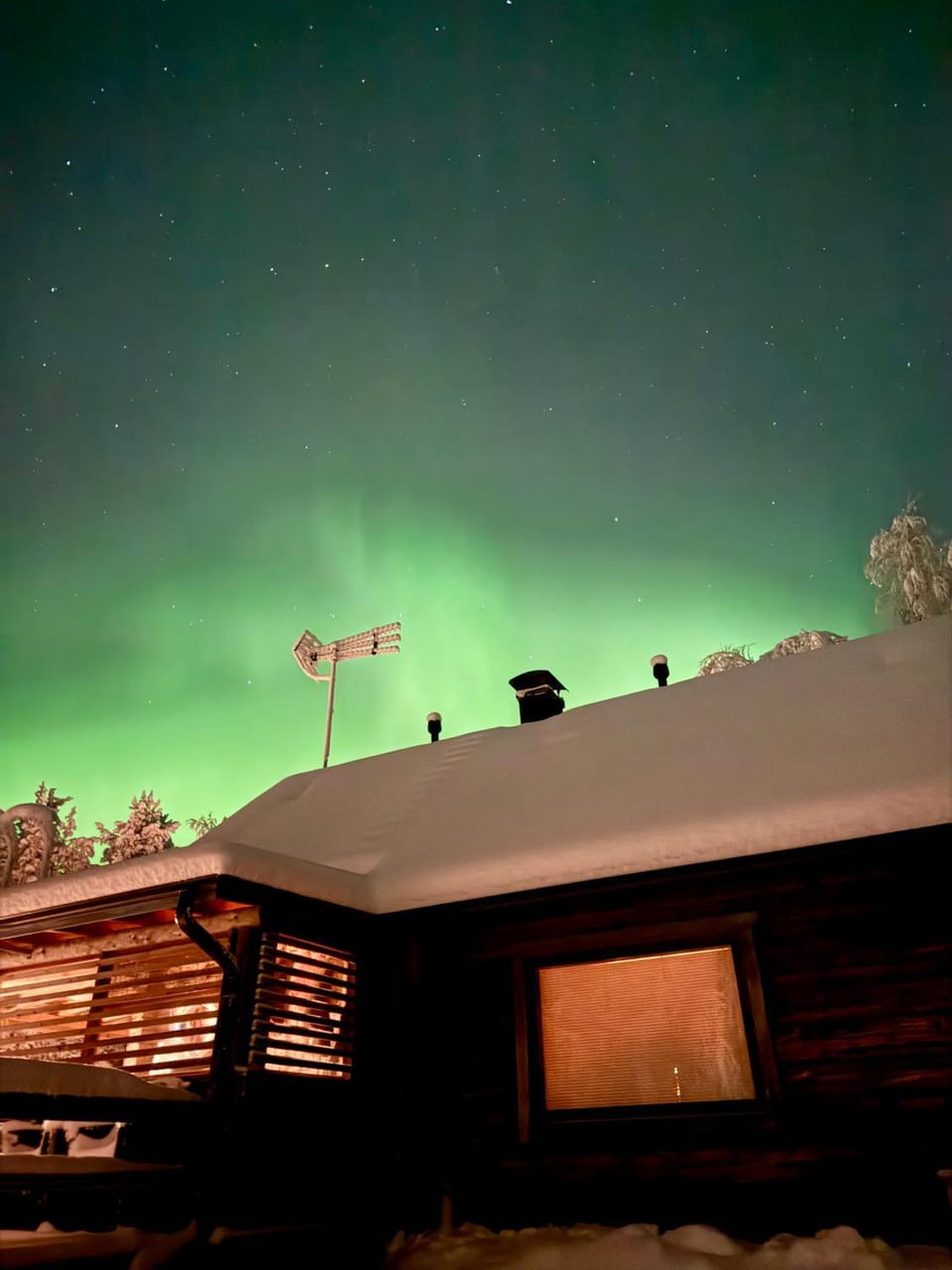 Authentic Log Cottage with Hot Tub Chalet in Lapland