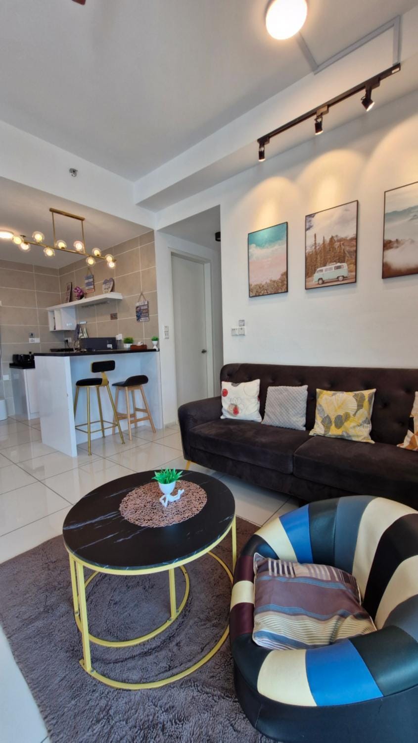 Living room, air conditioner
