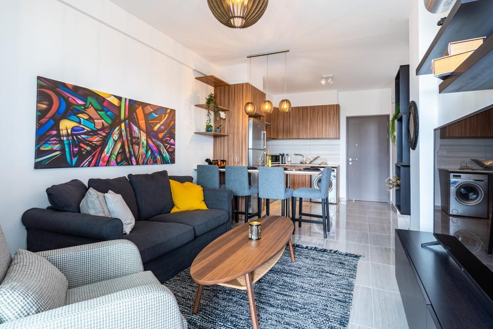 Sunshine 1-Bedroom Apartment in Larnaca Apartment in Larnaca