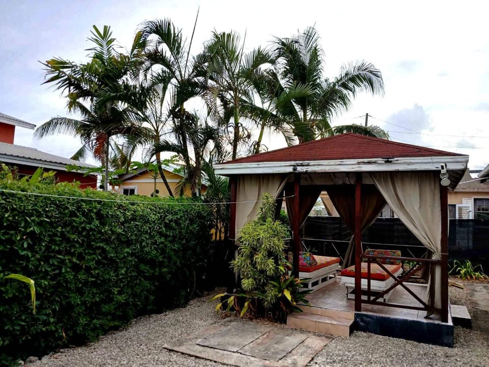 Property building, Patio