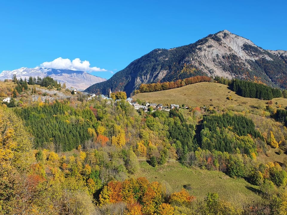 Natural landscape, Mountain view