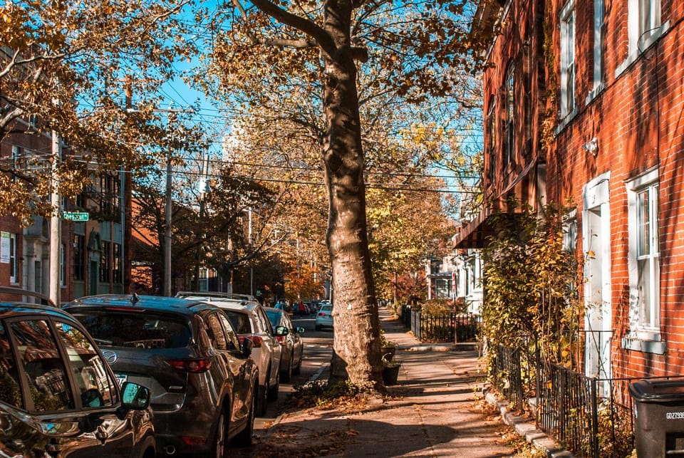 Day, Neighbourhood, Street view, Parking
