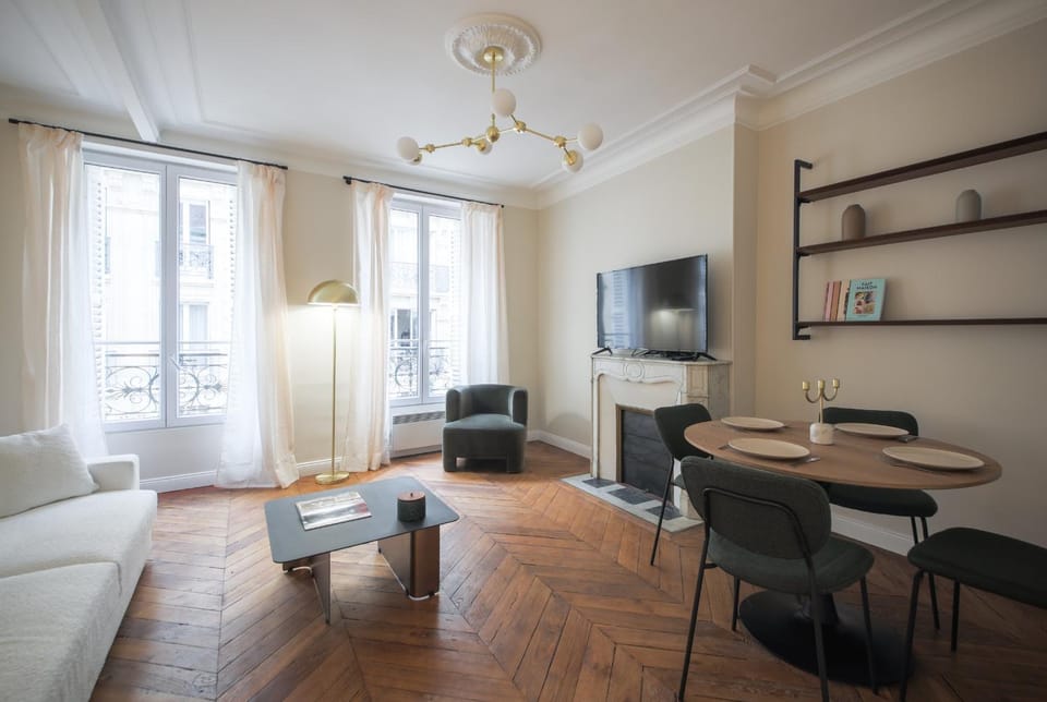 2#Appart 6Pers#2 Chambres#Commerce#FullEquipped#AC Apartment in Paris