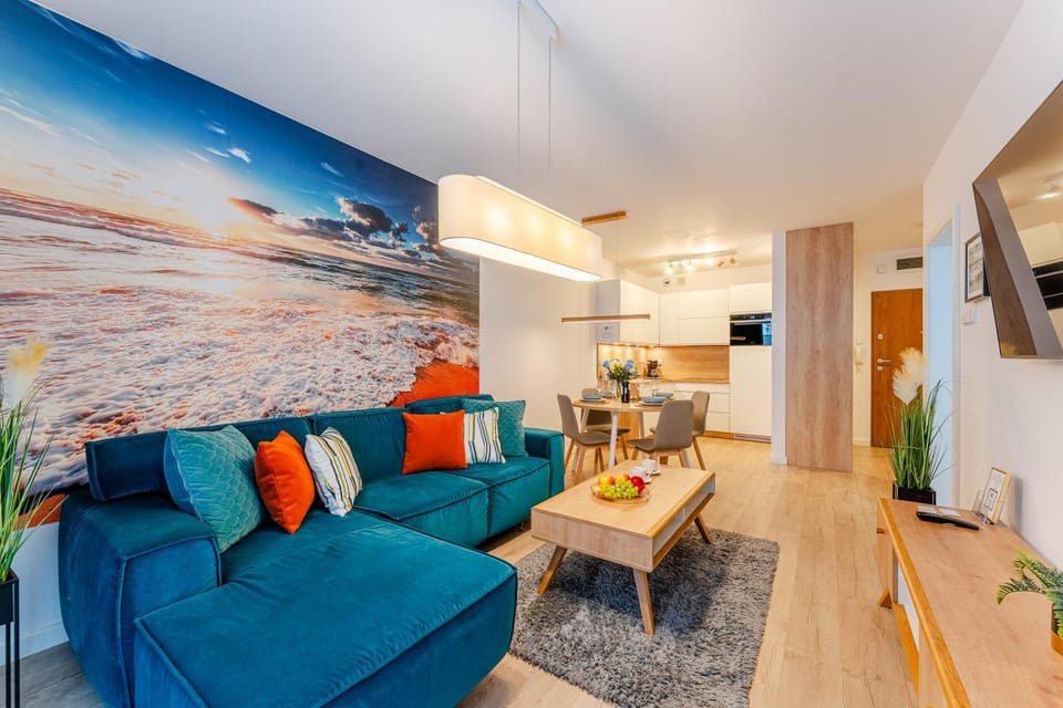 Apartament A215 Basen Bawialnia Parking Fitnes w CENIE - Nadmorskie Tarasy - Holiday City Apartment in West Pomeranian Voivodeship, Poland
