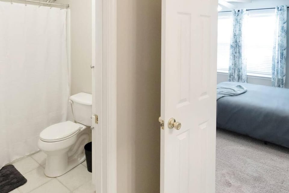 Toilet, Bathroom, towels