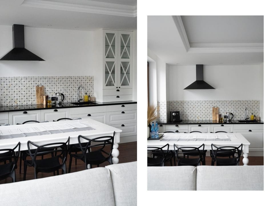 Kitchen or kitchenette, Dining area, dishwasher, stove
