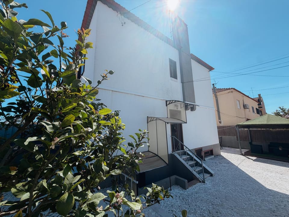 Property building, Patio, Spring, Day