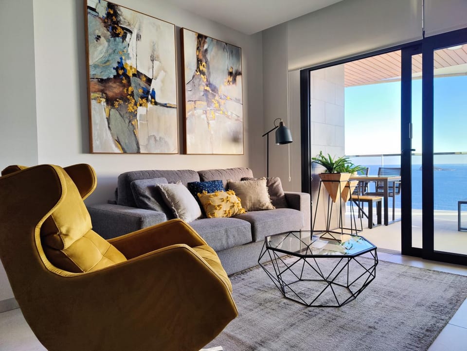 Living room, Sea view