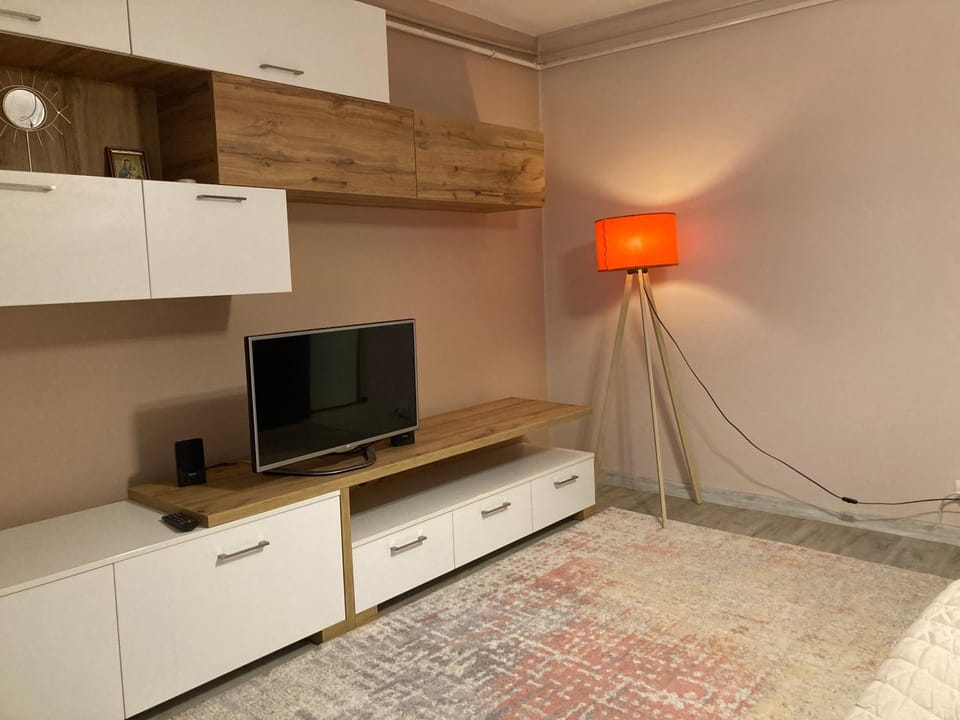 Communal lounge/ TV room, Bed, TV and multimedia, Living room, Photo of the whole room, Evening entertainment, Bedroom, furniture, furniture, hair dresser
