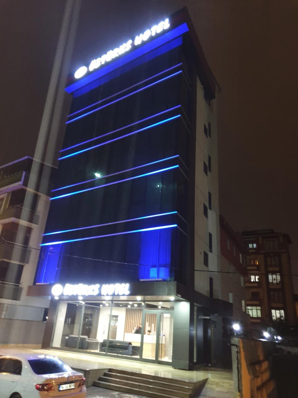 Property building, Night