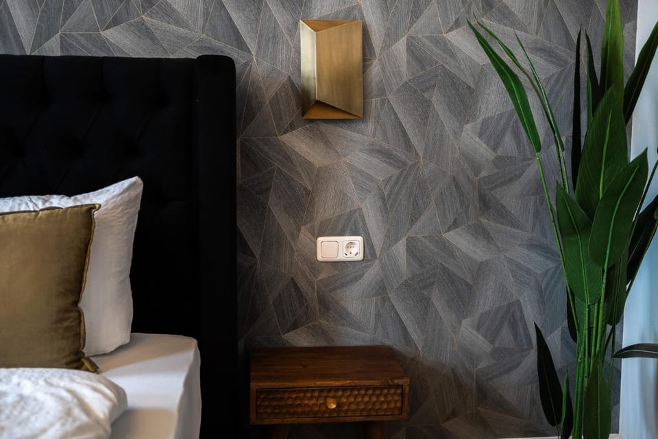 Bed, Photo of the whole room, Business facilities, Decorative detail, Bedroom