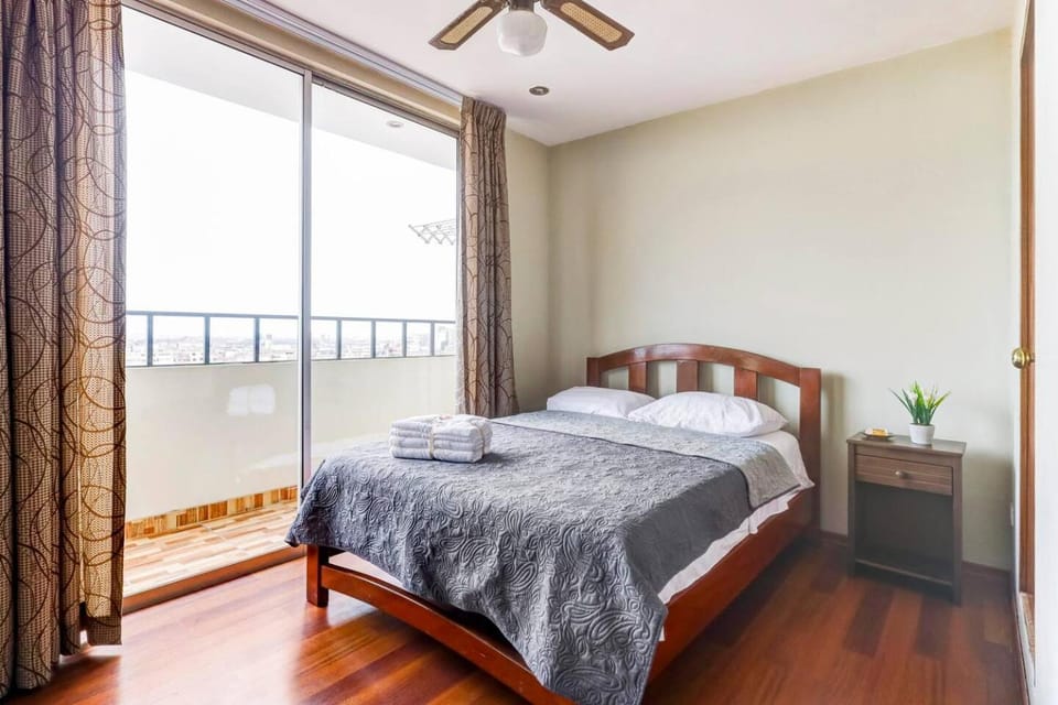 Bed, Balcony/Terrace, Photo of the whole room, Bedroom