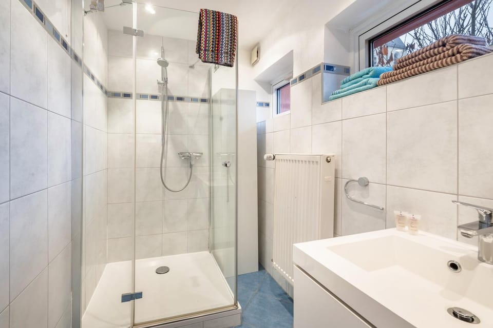 Bathroom, Living room