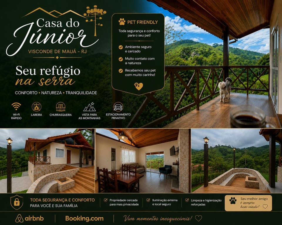 A Casa do Júnior em Visconde de Mauá House in Visconde de Mauá