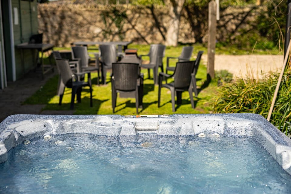 The Farmhouse with two hot tubs House in Bristol