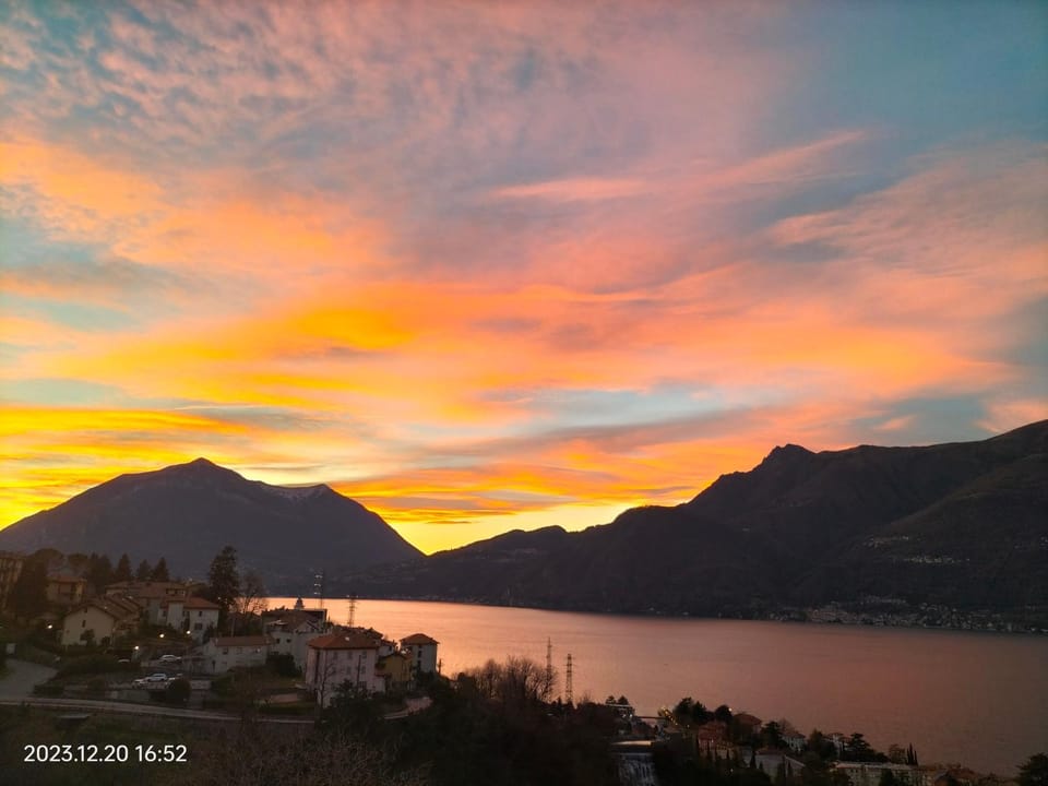 Lake view, Sunset
