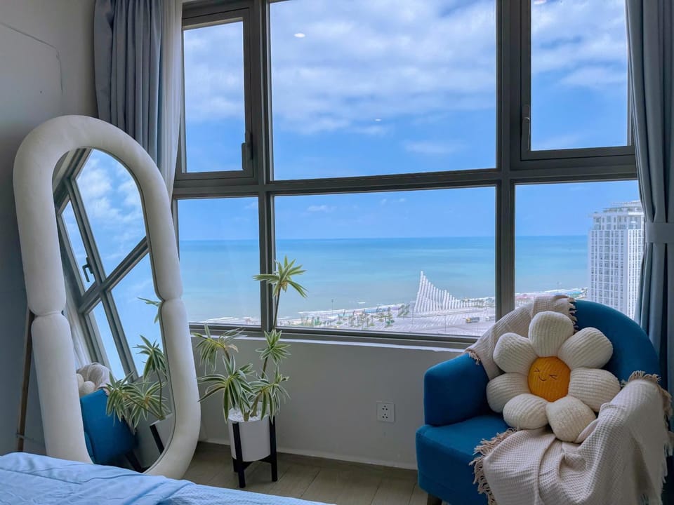 Beach, Bedroom, Sea view