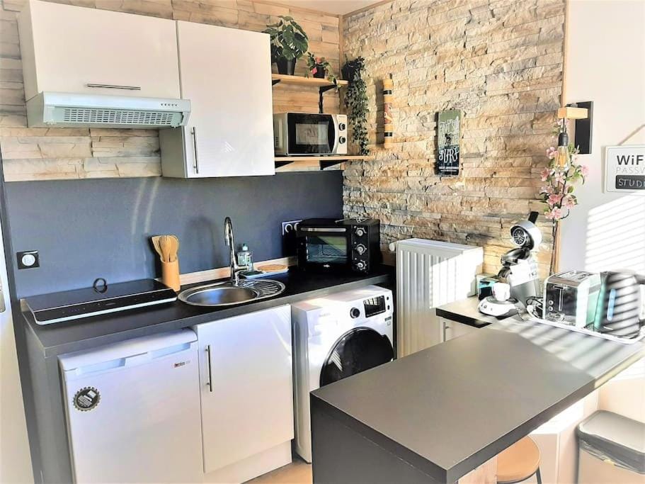 Songe Tropical-InvIRI. Studio CHU. Parking Aisé. Apartment in Limoges