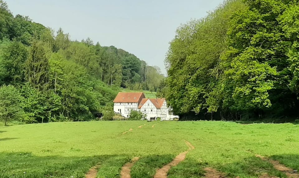 Property building, Spring, Natural landscape, Mountain view