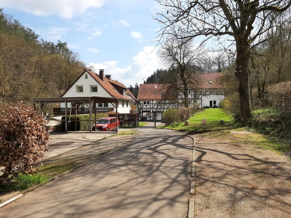 Property building, Garden, Parking