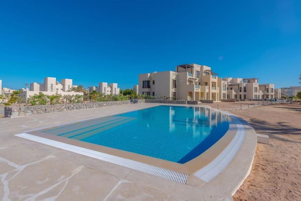 Bright 2-Bedroom Apartment with Golf Course & Pool View l Cyan, El Gouna Apartment in Hurghada