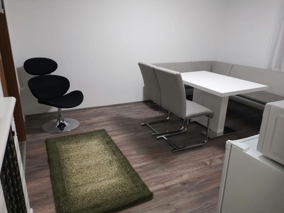 Kitchen or kitchenette, hair dresser