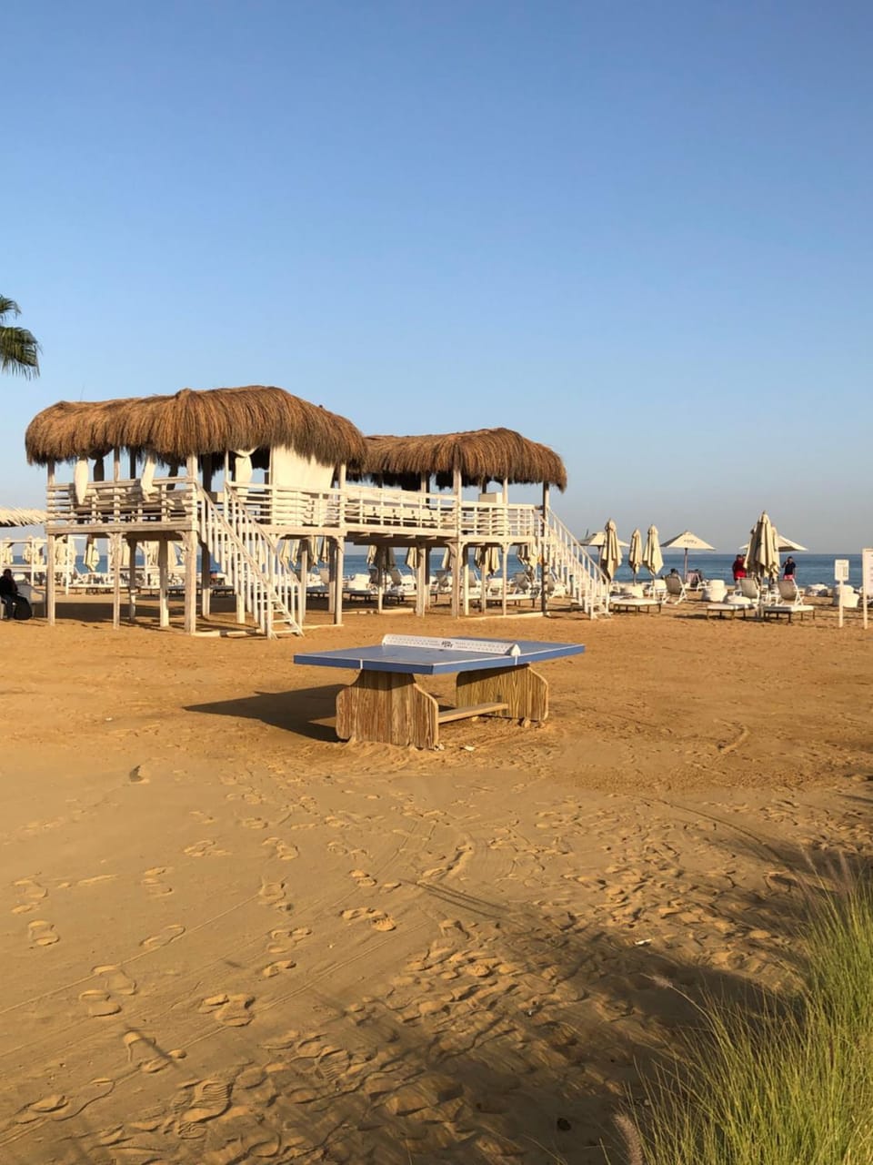 Day, Natural landscape, Beach, Sea view, sunbed