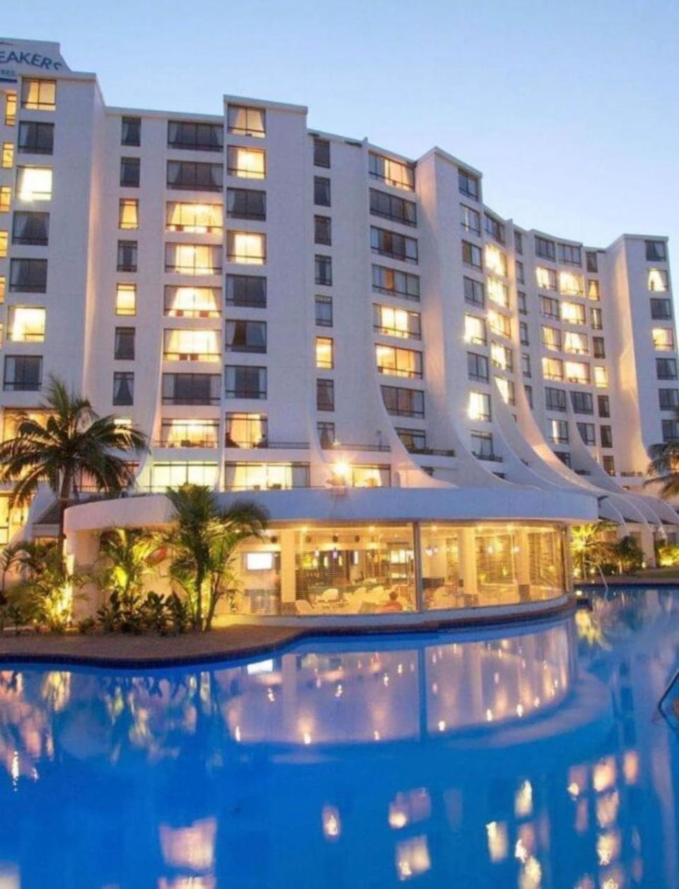 Property building, Pool view, Swimming pool
