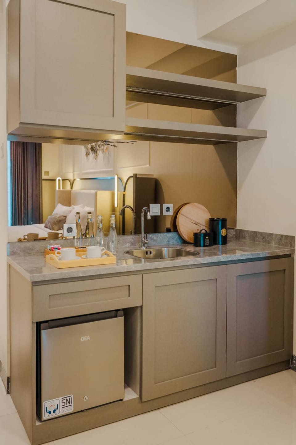 Kitchen or kitchenette