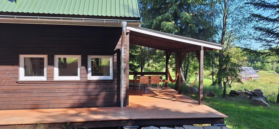 Domek Dorota z widokiem na góry Lasówka 5km do Zieleniec Ski Arena Chalet in Lower Silesian Voivodeship