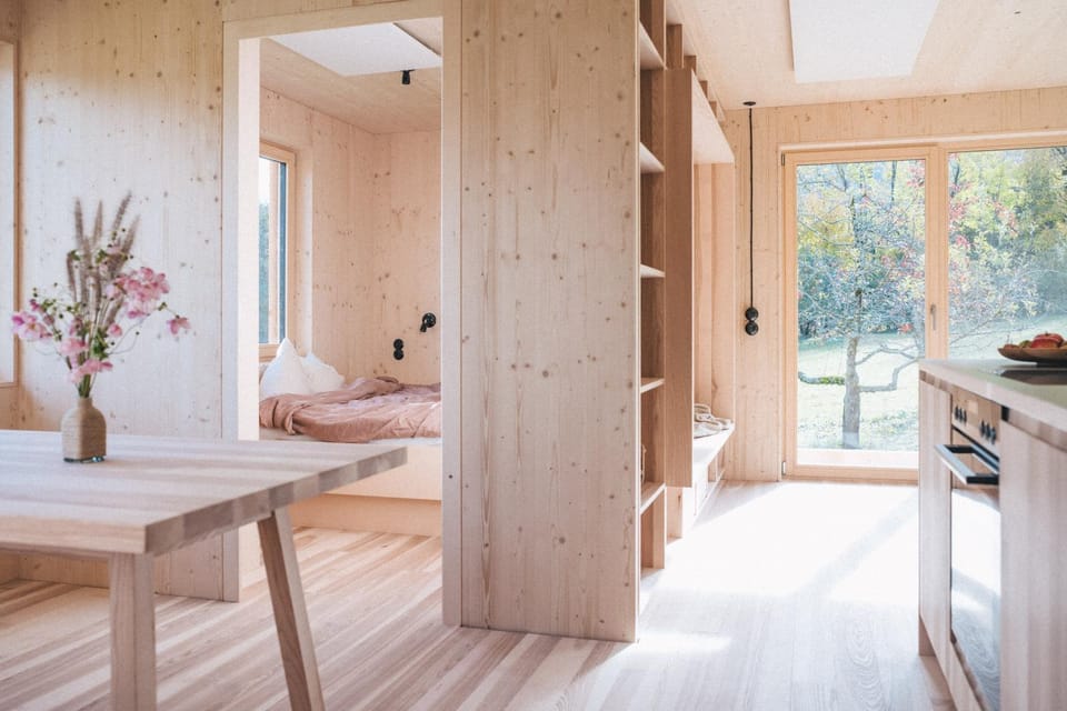 Kitchen or kitchenette, Living room, Photo of the whole room, Dining area, Bedroom