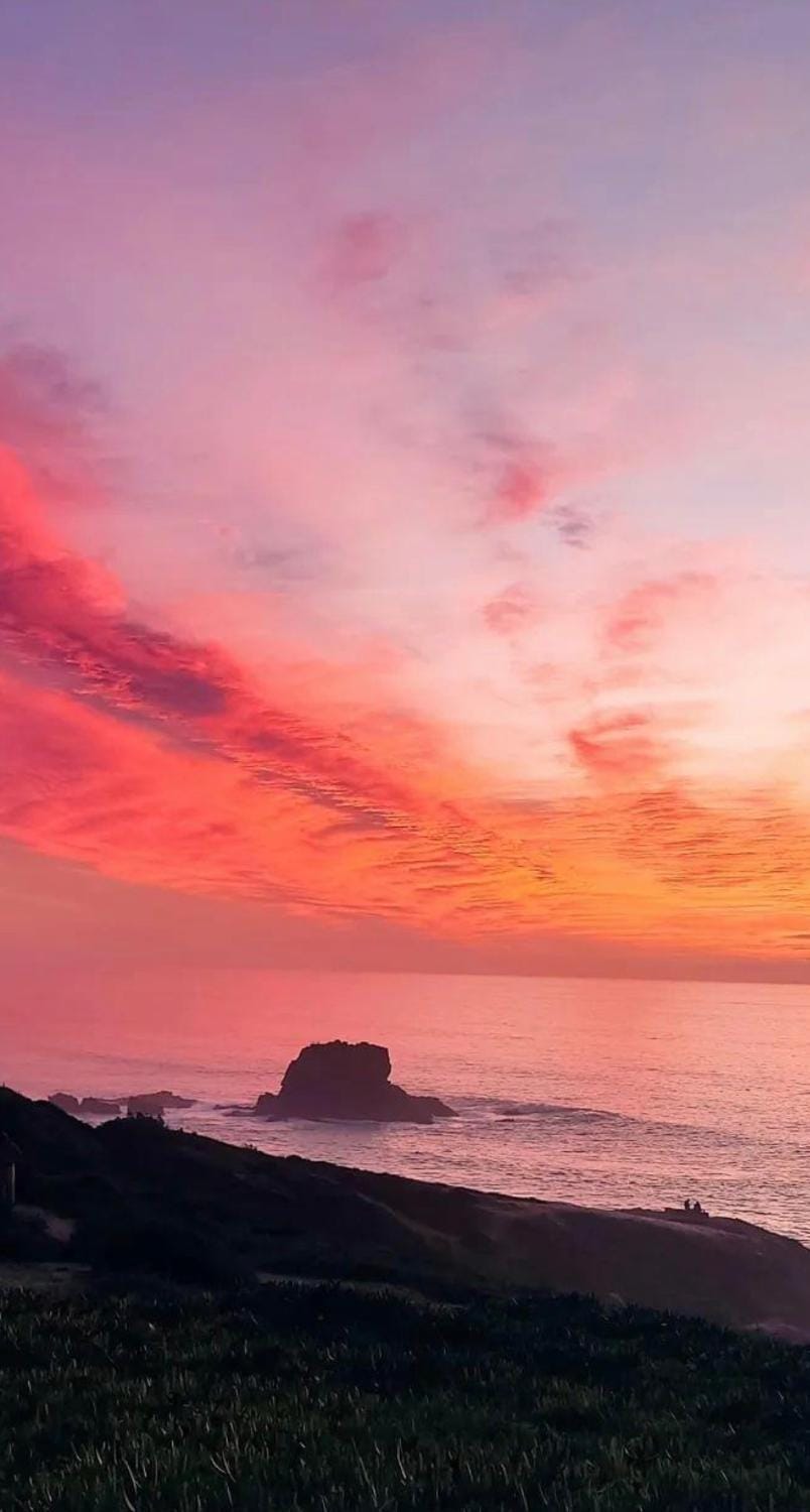 Nearby landmark, Natural landscape, Beach, Sea view, Sunset