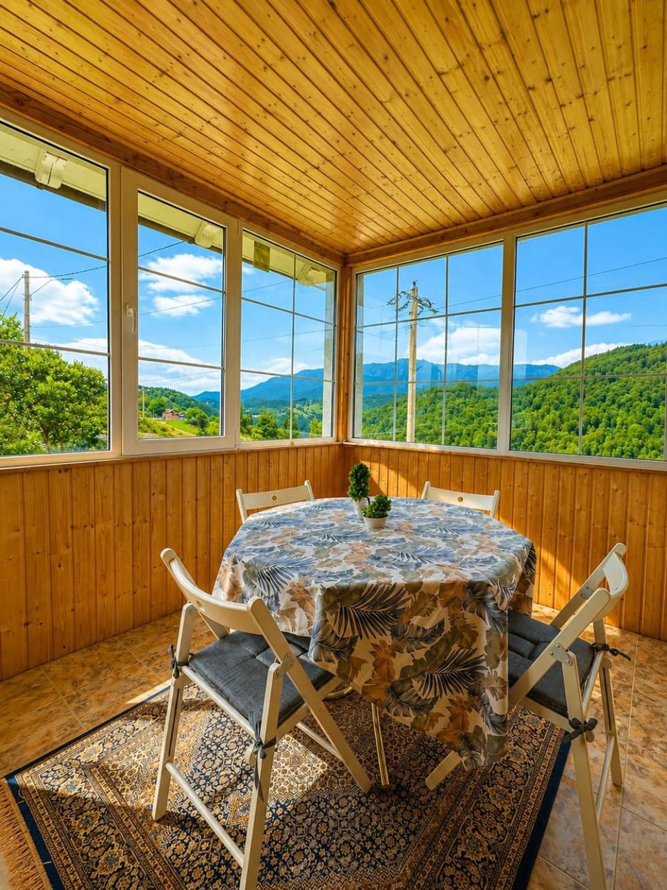 Natural landscape, Balcony/Terrace, Dining area