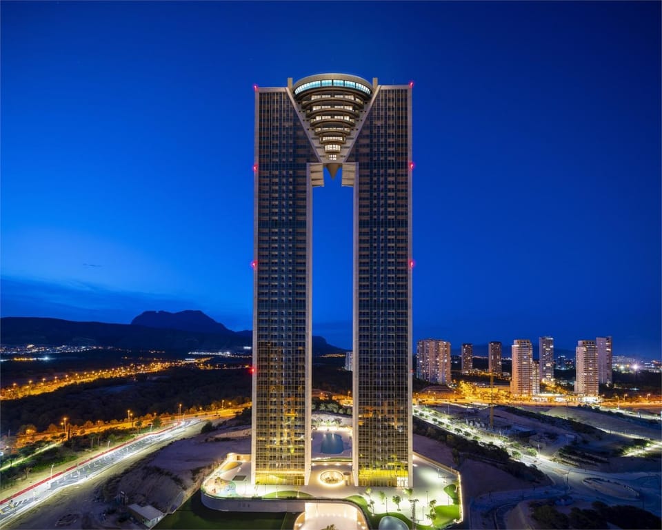 Property building, Night, View (from property/room), City view