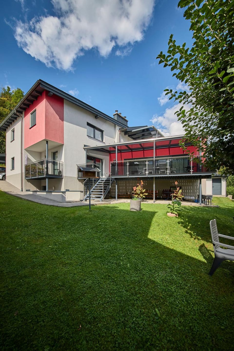 Property building, Garden