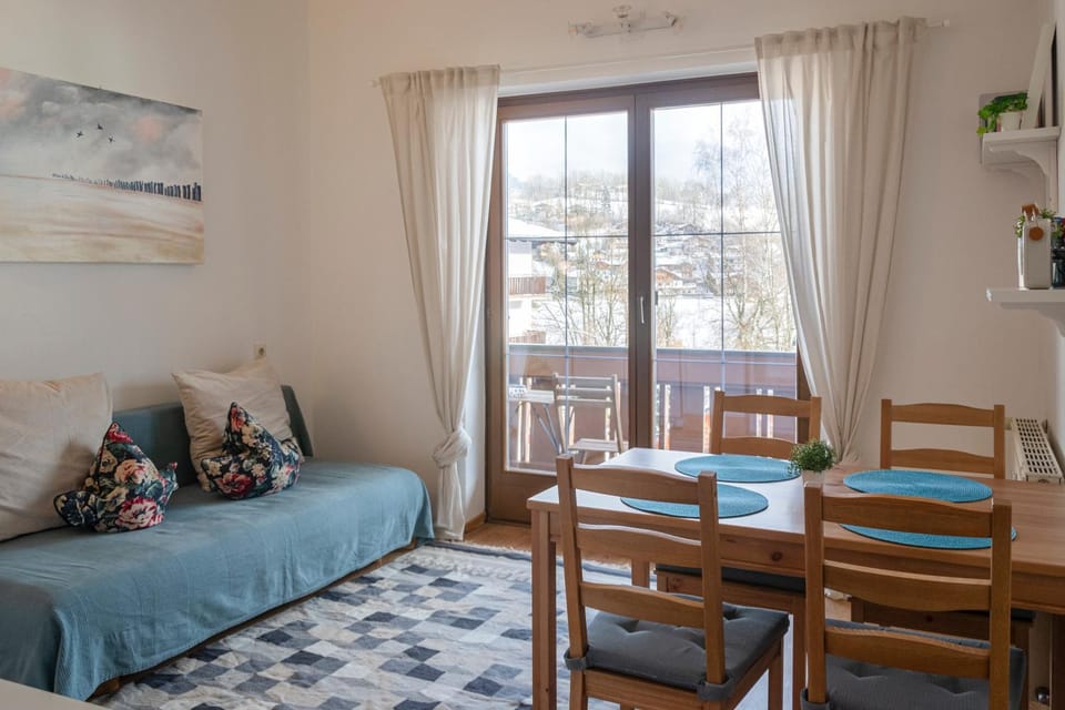 Living room, kitchen